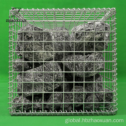 Welded Galvanized Gabion Hot Dipped Galvanized Welded Gabion Cage Factory